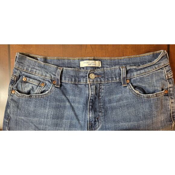 Vintage LEVI STRAUSS 505 Women Size 14 W32 Classic Straight Jeans Mid Rise - Picture 10 of 16